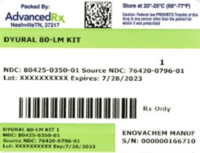 label 1 - Dyural 80 LM Kit 80425 0350 01